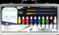 Akryylimaalaus Setti Ikkunallisessa Salkussa