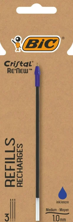 Bic Cristal Re-New Tayttosailio 3Kpl
