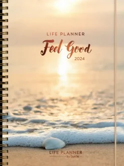 Burde Kalenteri 2024 Life Planner Feel Good
