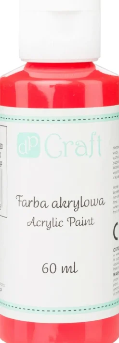 Dp Craft Akryylivari 60Ml Tulenpunainen 008