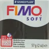 Fimo Soft Muovailumassa, Musta, 57G