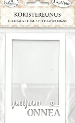 J.K. Primeco Koristereunus Paljon Onnea Valkoinen 5Kpl