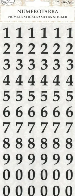 J.K. Primeco Numerotarra Pieni