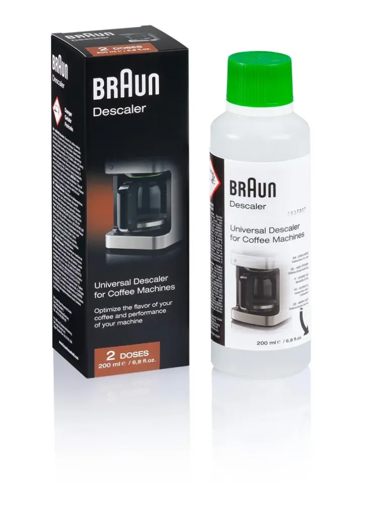 Kalkinpoistoaine Braun Kahvinkeittimiin