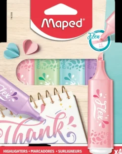 Korostuskyna Maped Pastel Flex 4 Kpl