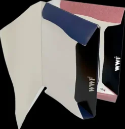 Kulmalukkokansio Wwf A4 Kuminauhalla