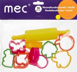 Mec Muovailuvahamuotit 10Kpl + Kaulin