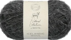 Novita Icelandic Wool 50G Grafiitti 044