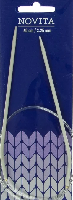 Novita Pyoropuikko 60Cm - 3,25 Mm Harmaa