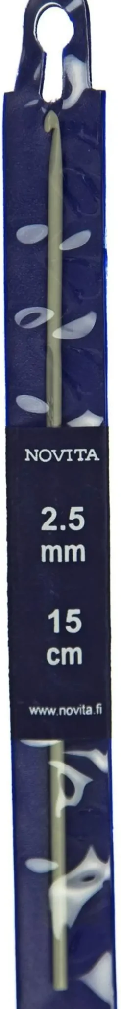 Novita Virkkuukoukku 15 Cm 2,5 Mm