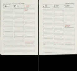 Poytakalenteri A5 Tahtikartta, Musta