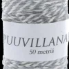 Puuvillanaru Valkoharmaa 50M