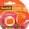 Scotch® Crystal Clear-Teippi, 19 Mm X 15 M, 1 Rulla + Kasiteline