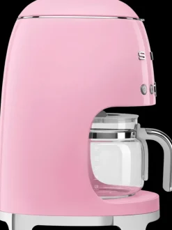 Smeg Kahvinkeitin Dcf02Pkeu 1,4 Litraa, Hvaaleanpunainen