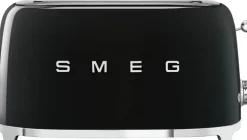 Smeg Tsf02Bleu 4-Viipaleen Leivanpaahdin Musta
