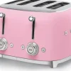 Smeg Tsf03Pkeu 4-Viipaleen Leivanpaahdin Pinkki