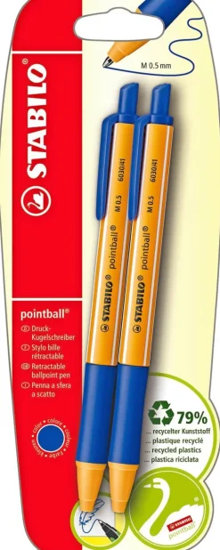 Stabilo Kuulakarkikyna Pointball Sininen 2Kpl