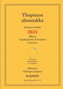 Taskukalenteri Yliopiston Almanakka A6